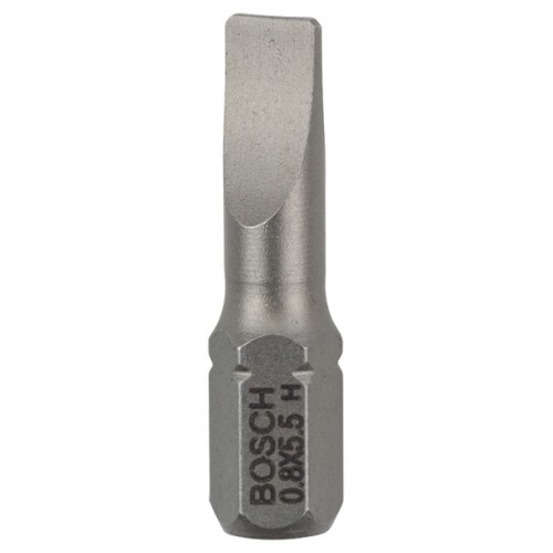 BOSCH Šroubovací bit zvlášť tvrdý Extra-Hart S 0,8x5,5, 25 mm 2607001463