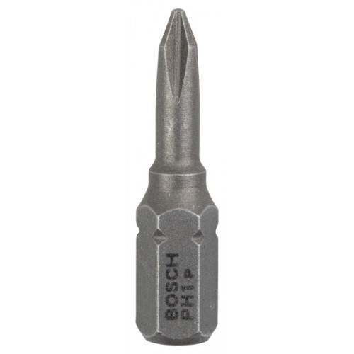 BOSCH Extra-Hart Šroubovací bit zvlášť tvrdý PH 1, 25 mm, 3ks 2607001508