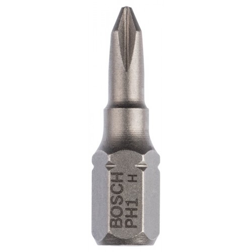 BOSCH Šroubovací bit zvlášť tvrdý Extra-Hart PH 1, 25 mm 2607001509