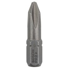 BOSCH Extra-Hart Šroubovací bit zvlášť tvrdý PH 2, 25 mm, 3ks 2607001511