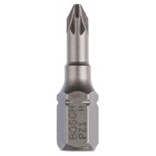 BOSCH Šroubovací bit zvlášť tvrdý Extra-Hart PZ 1, 25 mm 2607001555