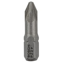 BOSCH Šroubovací bit zvlášť tvrdý Extra-Hart PZ 2, 25 mm 2607001561