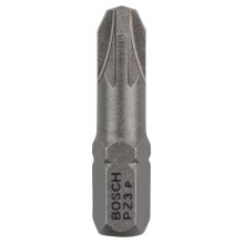 BOSCH Šroubovací bit zvlášť tvrdý Extra-Hart PZ 3, 25 mm 2607001564