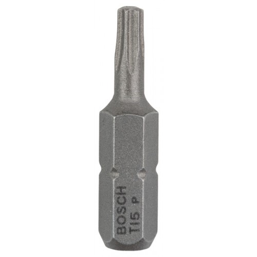 BOSCH Extra-Hart Šroubovací bit zvlášť tvrdý, T15, 25 mm, 3ks 2607001607