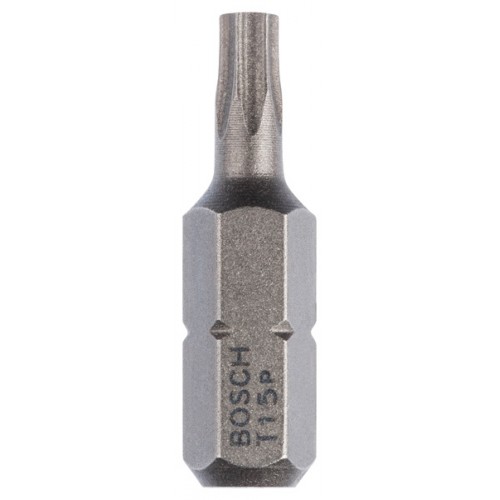 BOSCH Šroubovací bit zvlášť tvrdý Extra-Hart T15, 25 mm 2607001608