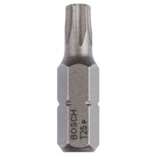 BOSCH Šroubovací bit zvlášť tvrdý Extra-Hart T25, 25 mm 2607001616