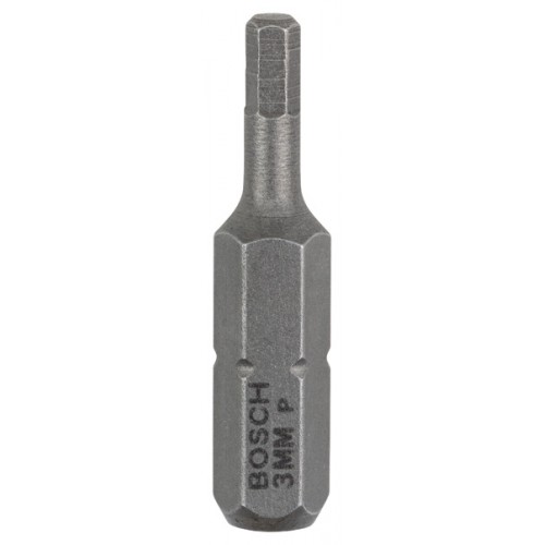 BOSCH Šroubovací bit zvlášť tvrdý Extra-Hart HEX 3, 25 mm 2607001722