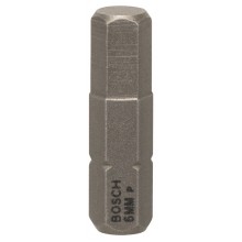 BOSCH Extra-Hart Šroubovací bit zvlášť tvrdý, HEX 6, 25 mm 3ks 2607001728