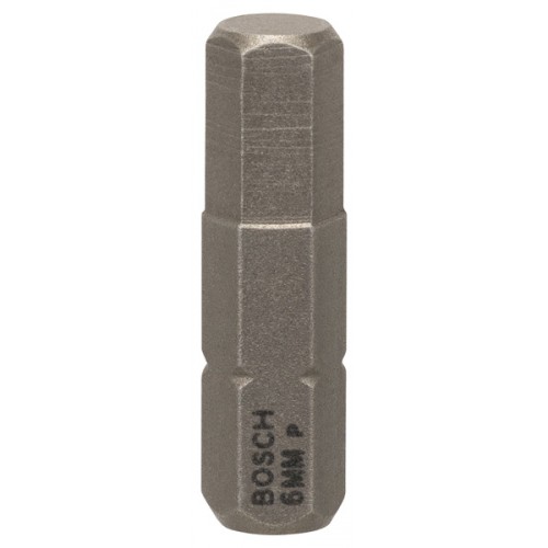 BOSCH Extra-Hart Šroubovací bit zvlášť tvrdý, HEX 6, 25 mm 3ks 2607001728