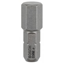 BOSCH Šroubovací bit zvlášť tvrdý Extra-Hart HEX 8, 25 mm 2607001730