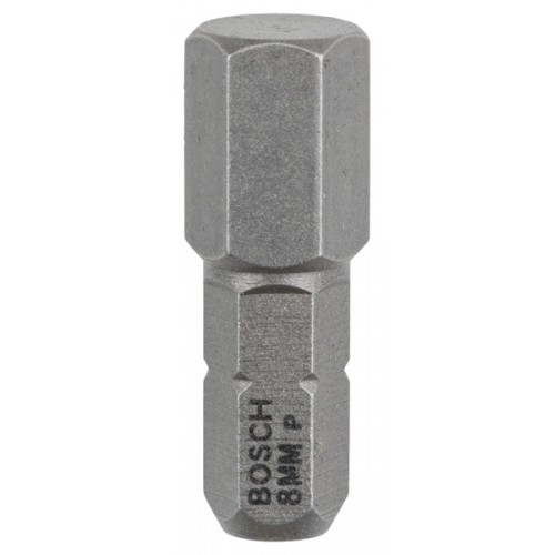 BOSCH Šroubovací bit zvlášť tvrdý Extra-Hart HEX 8, 25 mm 2607001730