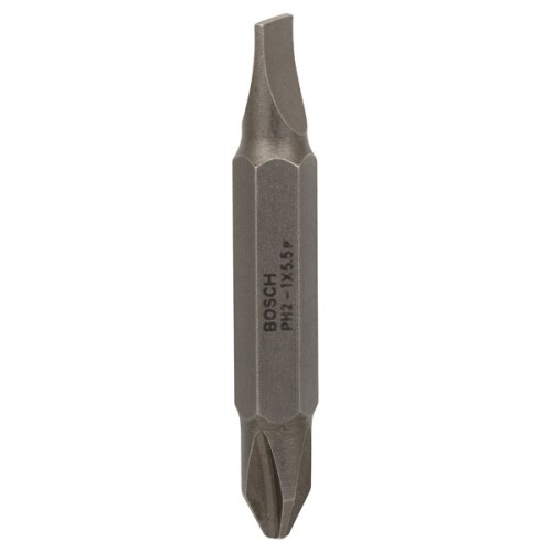 BOSCH Oboustranný bit S 1,0x5,5; PH2; 45 mm 2607001738