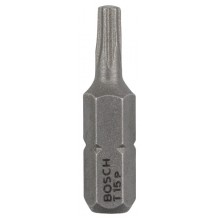 BOSCH Šroubovací bit zvlášť tvrdý Extra-Hart T15, 25 mm 2607002495