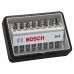 BOSCH 8dílná sada šroubovacích bitů Robust Line, Sx Extra-Hart 2607002556