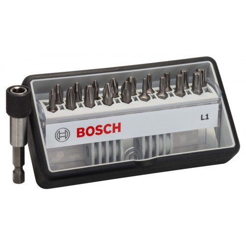 BOSCH (18+1)dílná sada šroubovacích bitů Robust Line, L Extra-Hart 2607002567