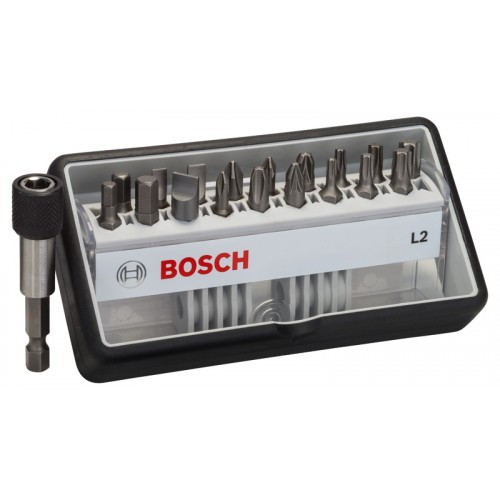 BOSCH (18+1)dílná sada šroubovacích bitů Robust Line, L Extra-Hart 2607002568