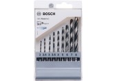 BOSCH 9dílná sada spirálových vrtáků HSS PointTeQ Hex 2–8 mm 2607002826 BOSCH 9dílná sada spirálových vrtáků HSS PointTeQ Hex 2–8 mm 2607002826