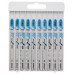 BOSCH 10dílná sada pilových plátků pro kmitací pily Basic for Metal 2607010631
