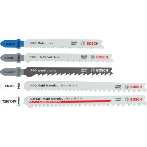 BOSCH Sada pilových plátků pro řezání více materiálů, 15 ks 2607011438