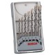 BOSCH 7dílná sada vrtáků do betonu CYL-3 2607017082