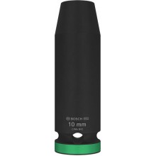 BOSCH PRO Impact Socket, 1/2", 10 mm, prodloužené 2608003044