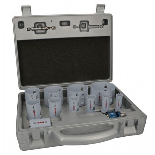 BOSCH Sada děrovek PRO Multi Material PC Plus, 14 ks 2608594434