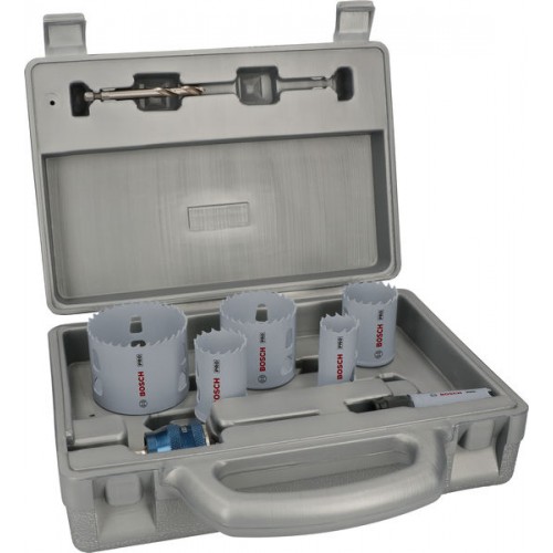 BOSCH Sada děrovek PRO Multi Material PC Plus, 9 ks 2608594436