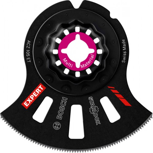 BOSCH Pilový list ACZ 105 ET EXPERT MultiMaterial Segment pro víceúčelové nástroje, 1 ks 2608664208 BOSCH Pilový list ACZ 105 ET EXPERT MultiMaterial Segment pro víceúčelové nástroje, 1 ks 2608664208