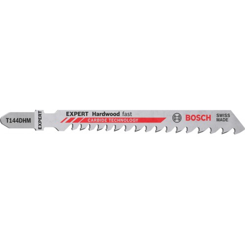 BOSCH Pilový plátek pro přímočaré pily EXPERT Hardwood fast T144DHM, 10 ks 2608901816