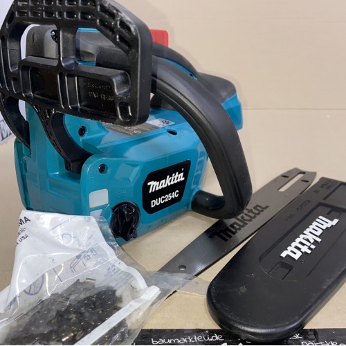 VÝPRODEJ MAKITA DUC254CZ Aku řetězová pila carving 25cm, Li-ion LXT 18V, bez aku Z 1X POUŽITÉ!!