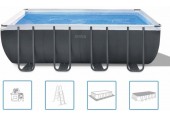 INTEX Ultra XTR Rectangular Frame Pool Bazén 549 x 274 x 132 cm + písková filtrace, 26356