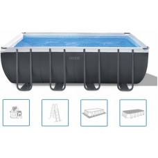INTEX Ultra XTR Rectangular Frame Pool Bazén 549 x 274 x 132 cm + písková filtrace, 26356