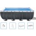 INTEX Ultra XTR Rectangular Frame Pool Bazén 549 x 274 x 132 cm + písková filtrace, 26356