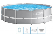 INTEX PRISM FRAME POOLS SET Bazén 427 x 107 cm s kartušovou filtrační pumpou 26720