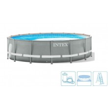 INTEX PRISM FRAME PREMIUM POOLS Bazény 457 x 122 cm s kartušovou filtrační pumpou 26726GN