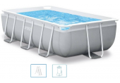 INTEX PRISM FRAME RECTANGULAR PREMIUM POOLS Bazén 400 x 200 x 100 cm s filtrací 26788GN