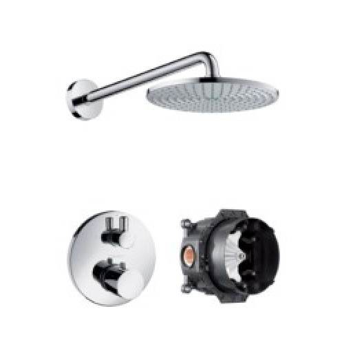 Hansgrohe RAINDANCE AIR Talířová hor. sprcha 240/ Ecostat S/ iBox, chrom 27122000 Hansgrohe RAINDANCE AIR Talířová hor. sprcha 240/ Ecostat S/ iBox, chrom 27122000