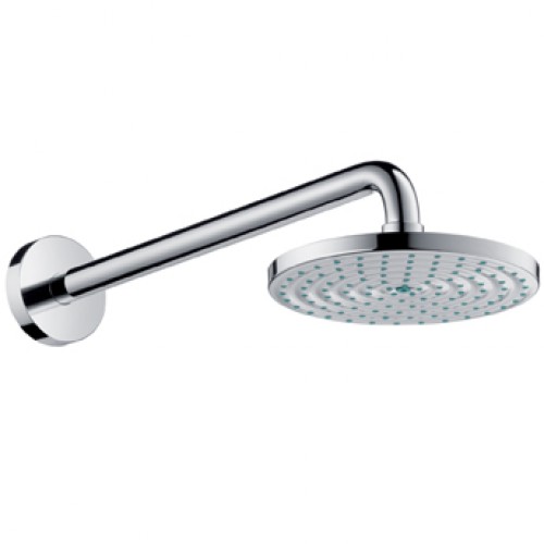 Hansgrohe RAINDANCE AIR Talířová hor. sprcha 180 EcoSmart DN15 s ramenem, chrom 27462000