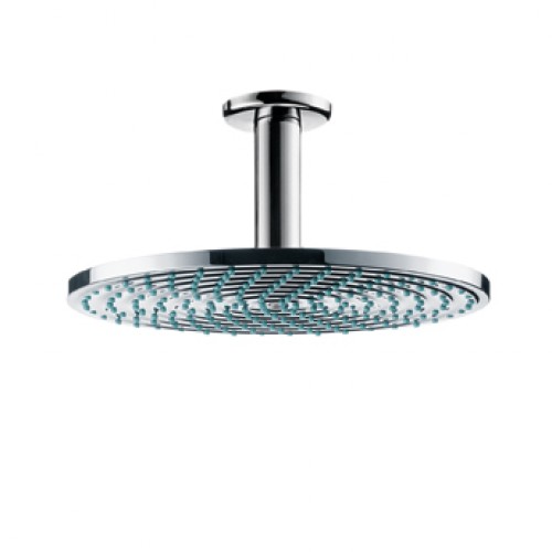 Hansgrohe RAINDANCE AIR Talíř. hor. sprcha 240 EcoSmart Přív. od stropu, chrom 27463000