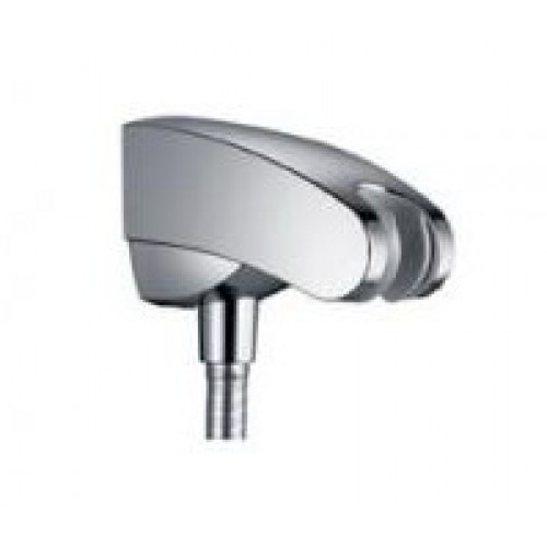 Hansgrohe Porter´E Sprchový držák se zabudovanou přípojkou pro hadici DN15, chrom 27507000
