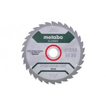 Metabo Pilový kotouč "precision cut wood - classic", 216x30, Z30 WZ 22° 628062000