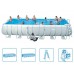 INTEX Ultra Frame Pool 7,32 x 3,66 x 1,32 m, 28362NP