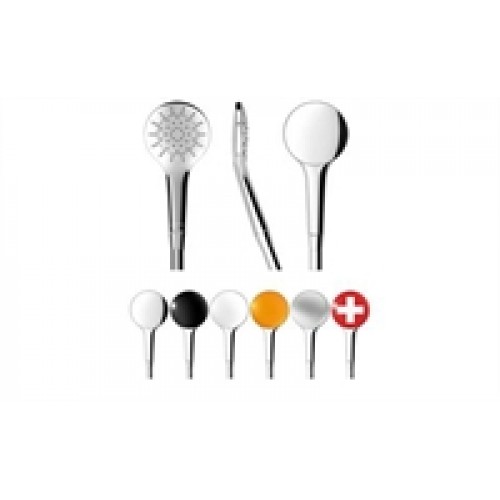 LAUFEN MyTwin100 sprchová hlavice, chrom, průtok 5,7 l/min 3.6198.2.084.151.1