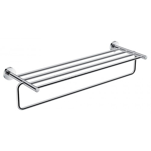 Jika BASIC police na ručníky se závěsnou tyčí, chrom H3813A60040001