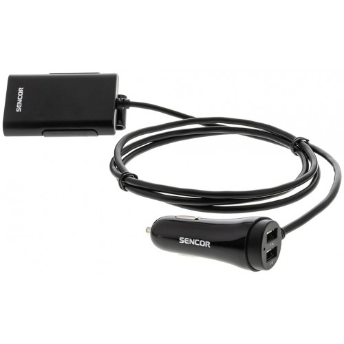 SENCOR SCH 360 Autonabíječka 4xUSB/9,6A 30017091