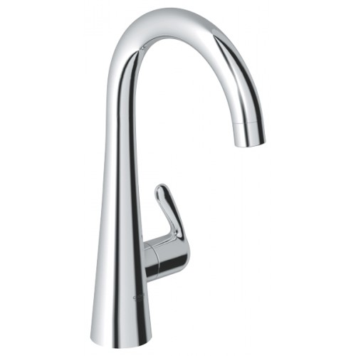 GROHE Zedra dřezová stojánková baterie, DN 15, chrom 30026000 GROHE Zedra dřezová stojánková baterie, DN 15, chrom 30026000
