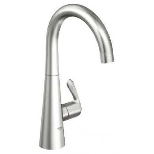 GROHE Zedra dřezová stojánková baterie, DN 15, ušlechtilá ocel 30026SD0 GROHE Zedra dřezová stojánková baterie, DN 15, ušlechtilá ocel 30026SD0