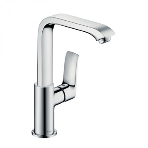 Hansgrohe METRIS umyvadlová stojánková baterie chrom 31087000 Hansgrohe METRIS umyvadlová stojánková baterie chrom 31087000