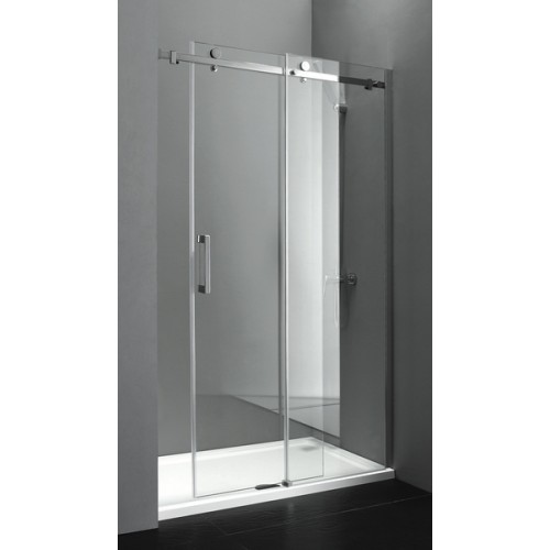 GELCO Dragon sprchové dveře dvoudílné posuvné 130 L/P, sklo čiré GD4613