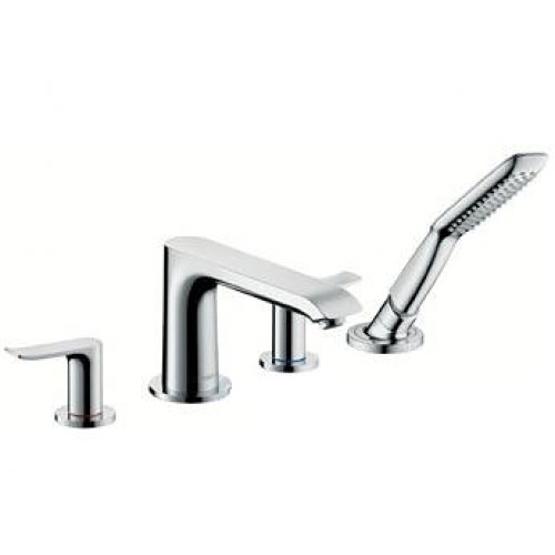 Hansgrohe METRIS NEW Čtyřotvorová vanová baterie chrom 31442000 Hansgrohe METRIS NEW Čtyřotvorová vanová baterie chrom 31442000